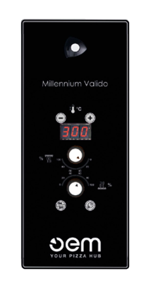panel de control electronico horno pizza