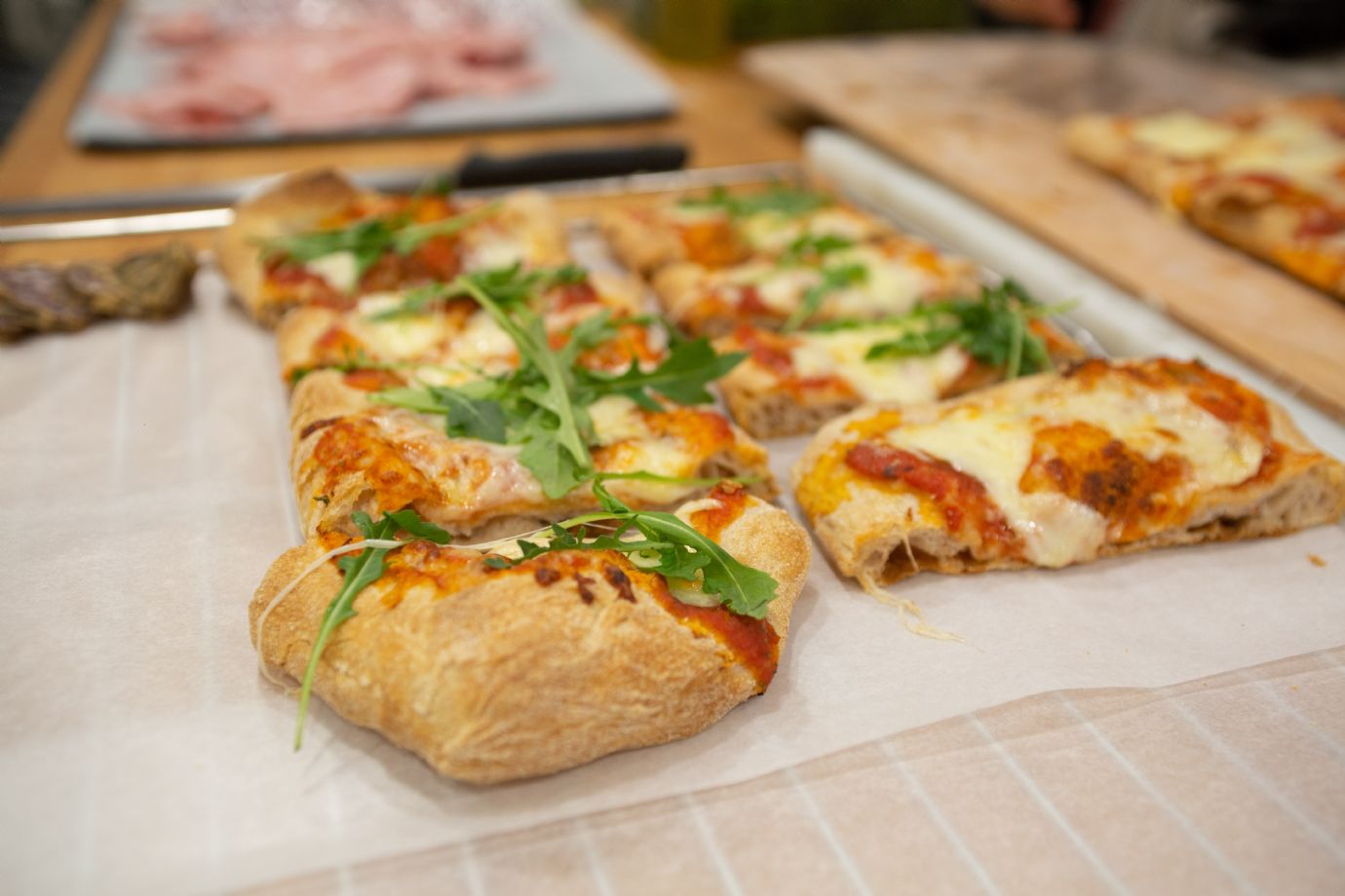 Pizza, panettone, pan, curso